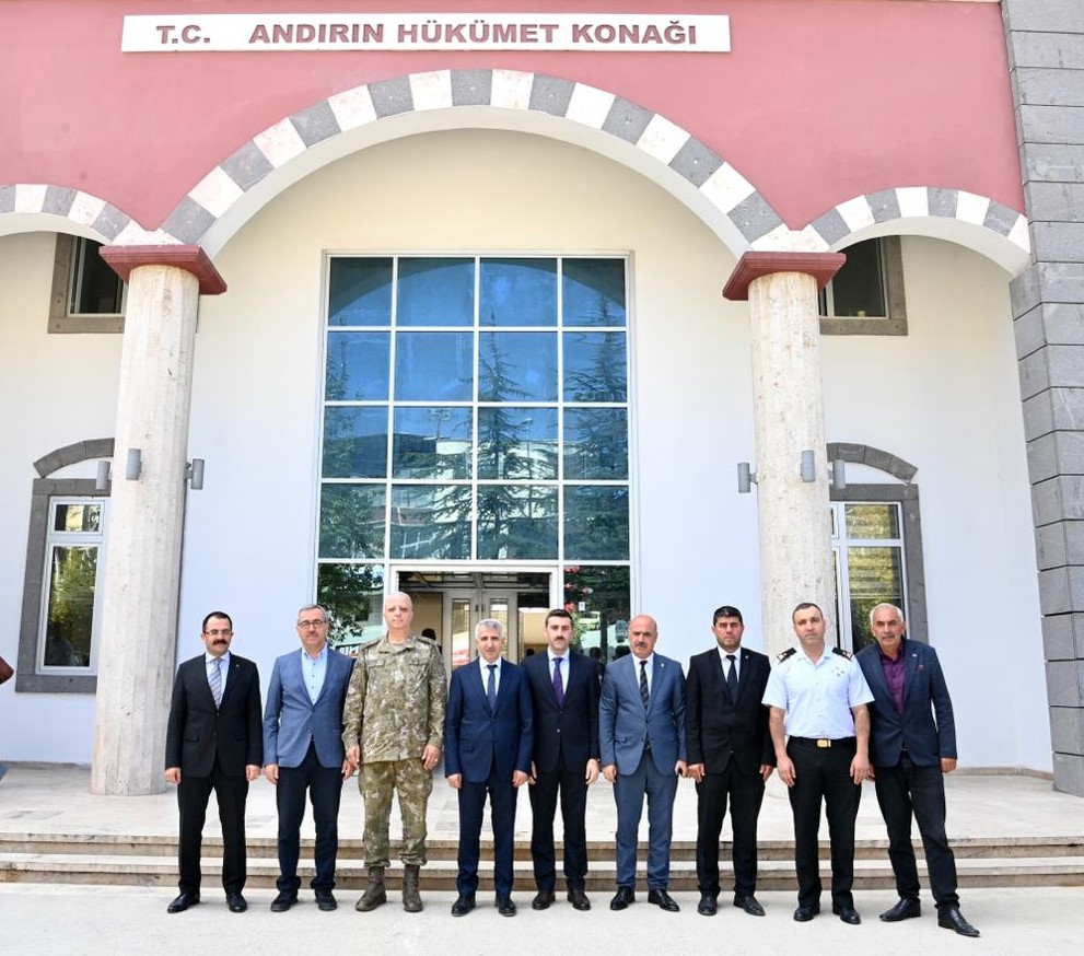 Valimiz Mükerrem Ünlüer, Andırın İlçemizi Ziyaret Etti