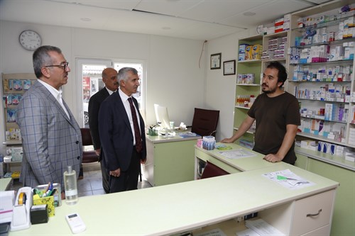Vali Ünlüer'den Kahramanmaraş Merkez Çarşısı Esnafımıza Ziyaret