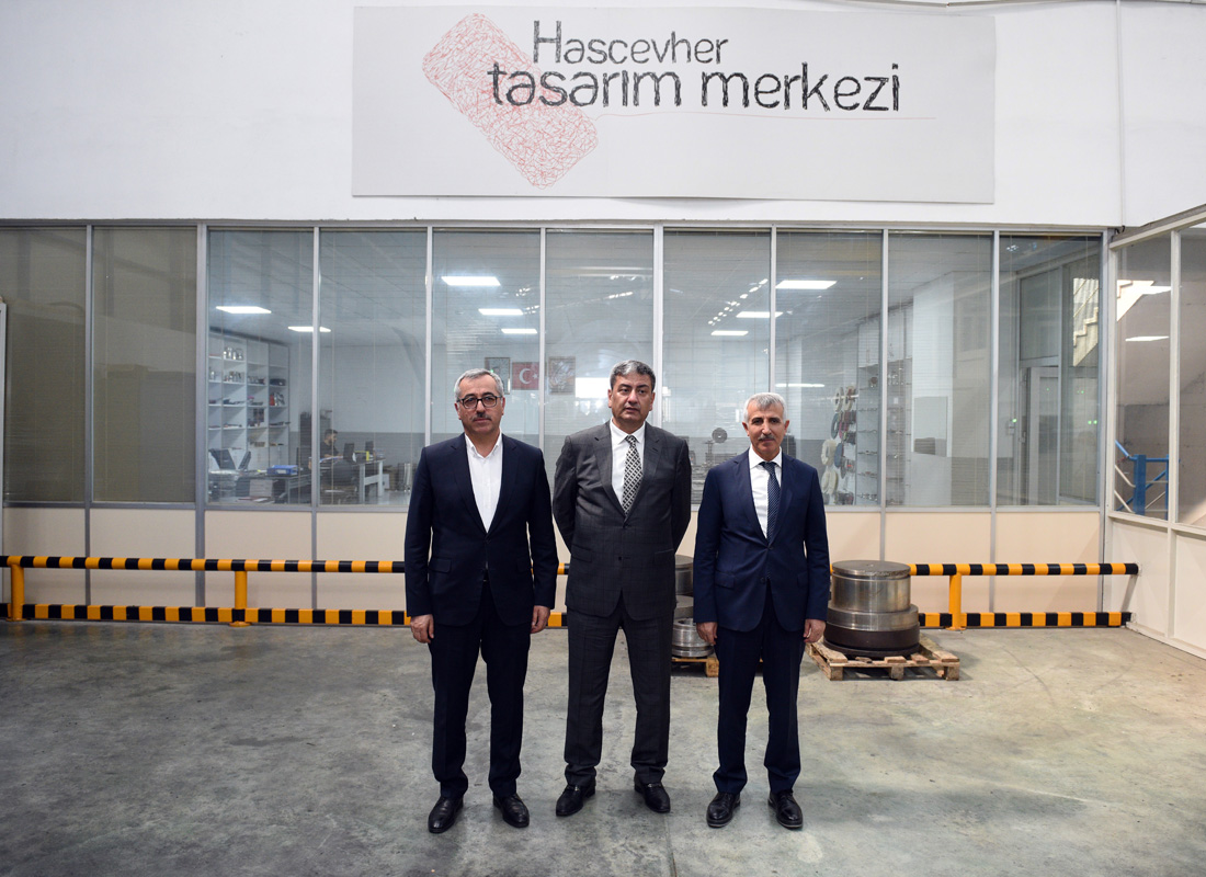 Vali Ünlüer, Hascevher Üretim Tesisini Ziyaret Etti