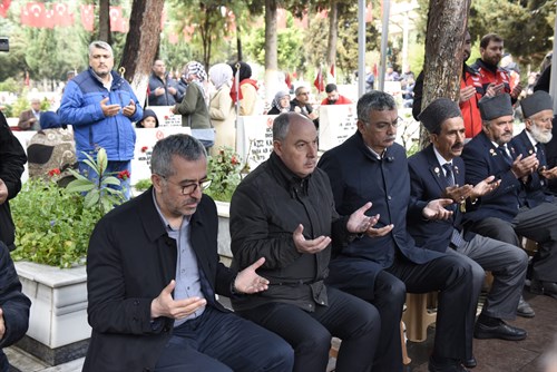 Çanakkale Zaferi’nin 108. Yıl Dönümü’nde Şehitlerimizi Rahmetle Andık