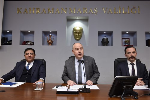 İl Göç Kurulu Toplantısı Vali Coşkun Başkanlığında Gerçekleştirildi 