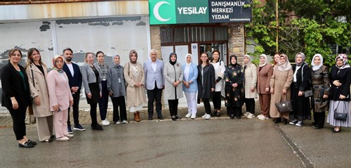 Dr. Selma Ünlüer Hanımefendi'den Yeşilay Kahramanmaraş Şubesine Ziyaret